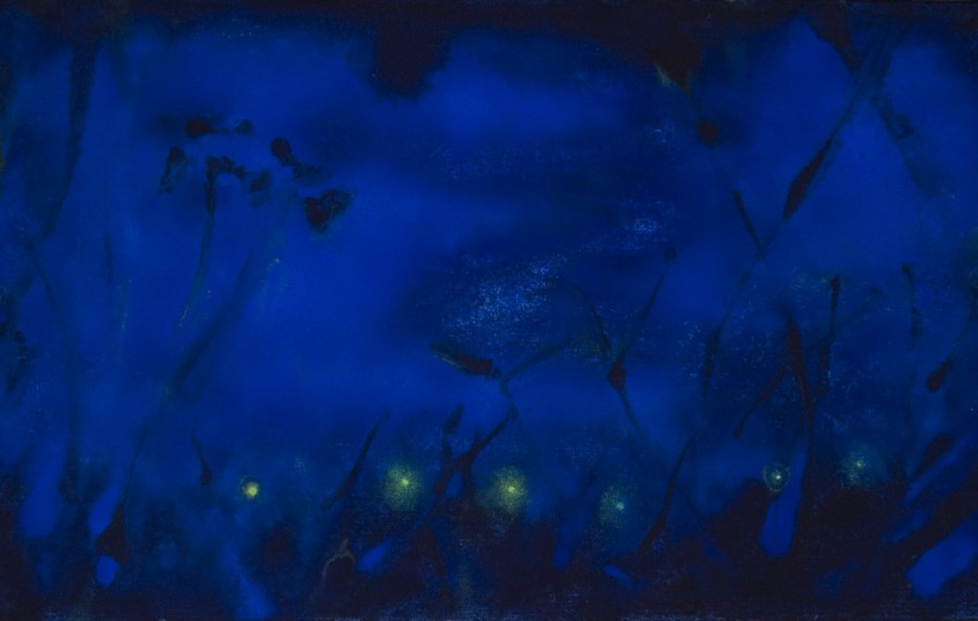 notturno,due trifogli40x25